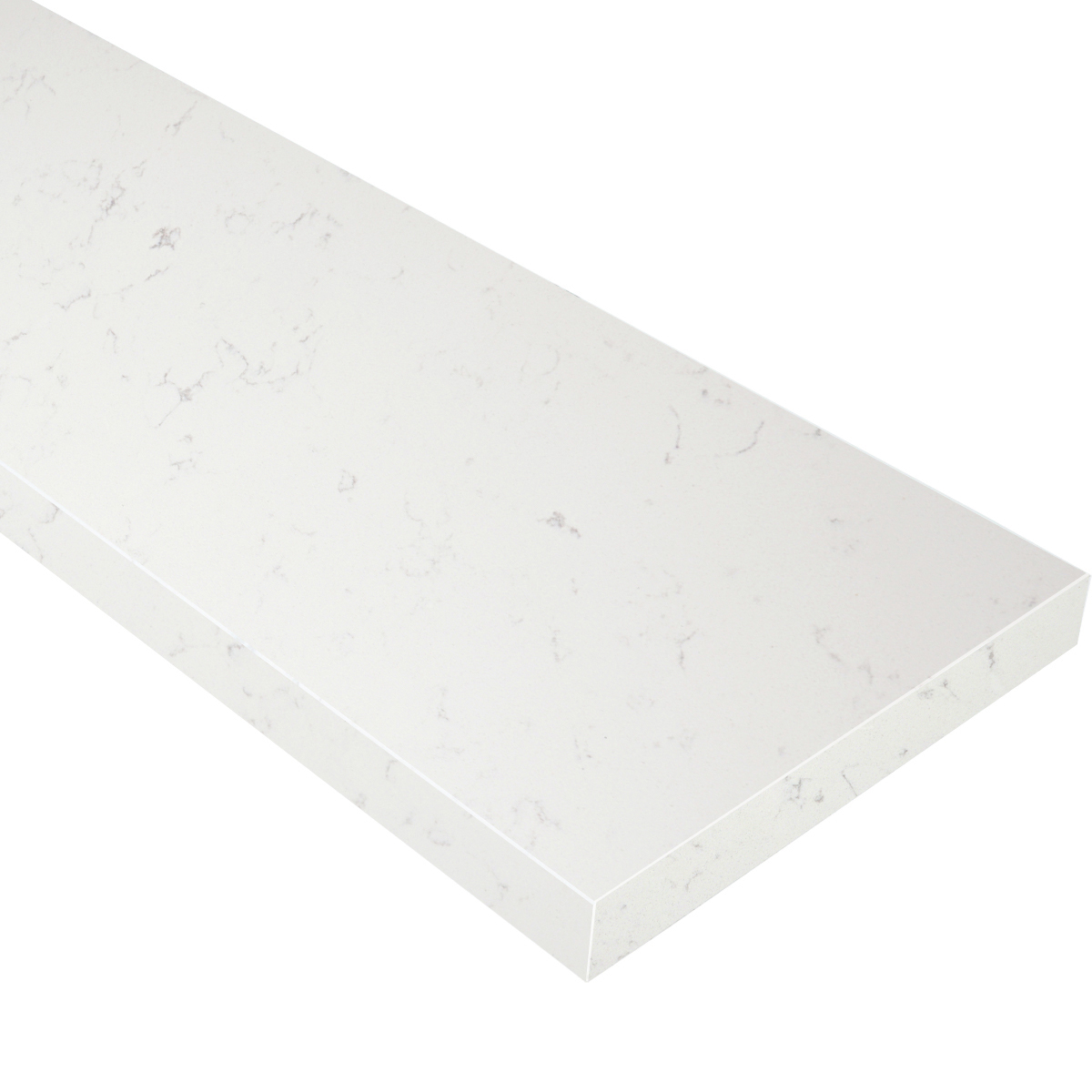 Bianco Carrara Stone | Shower Knee Wall Cap
